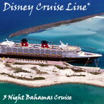 DISNEY CRUISE LINE<sup>&reg;</sup> 3-Night Bahamas Cruise
